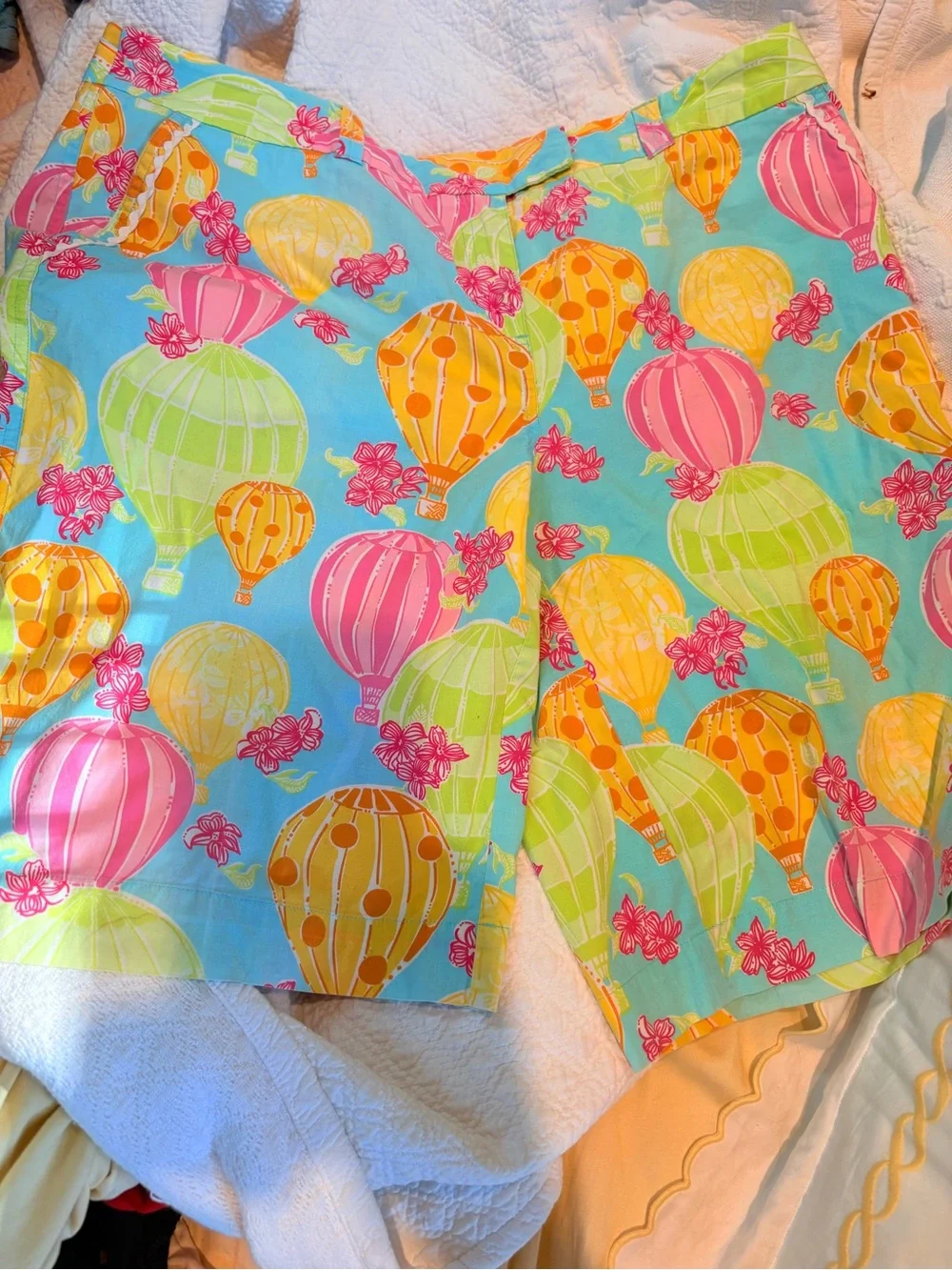 LILLY PULITZER BERMUDA SHORTS 🎈BALLOON RACE SIZE 14